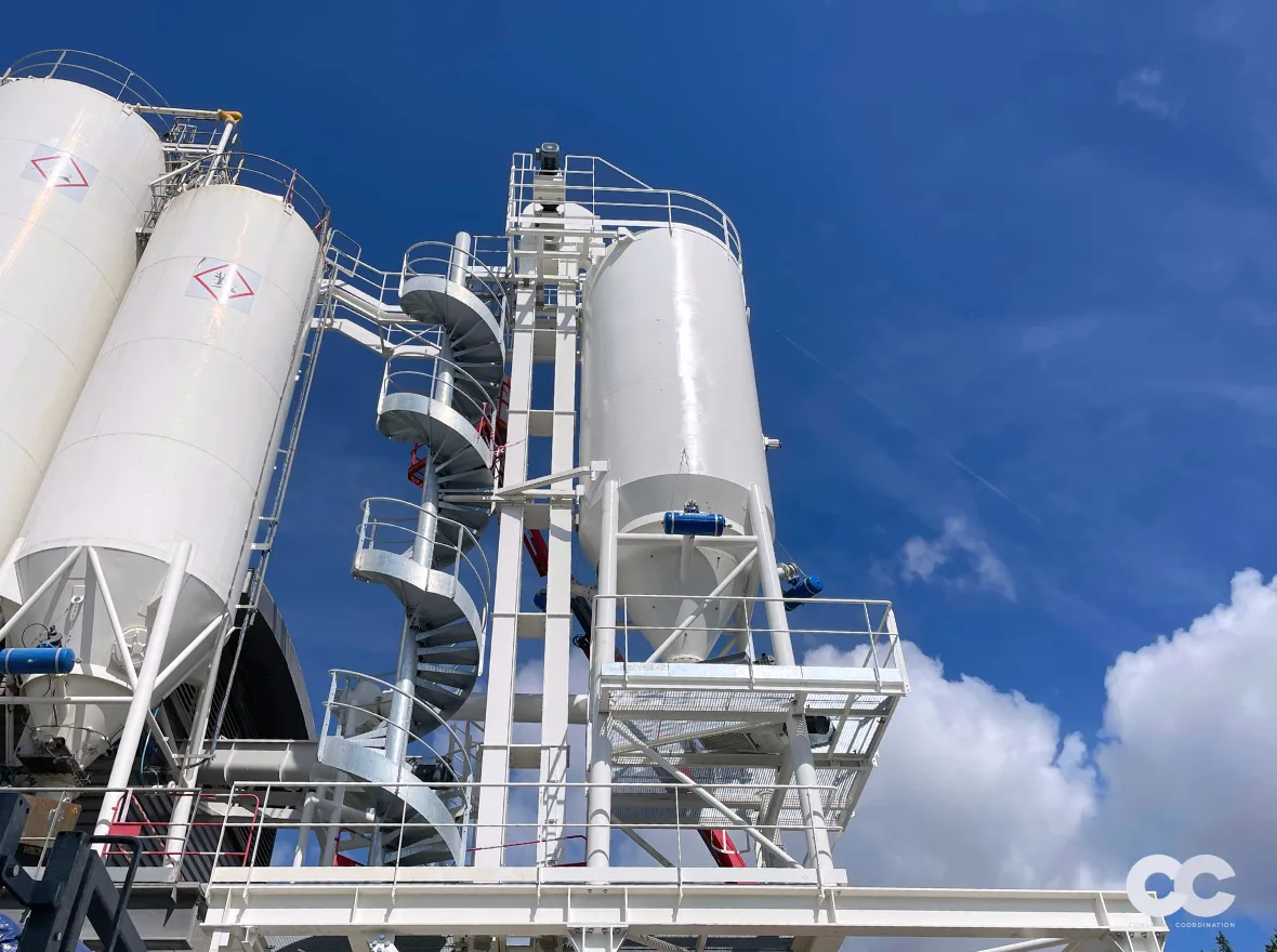 Construction de silos