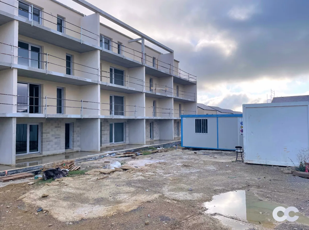 Construction d'un immeuble de logements