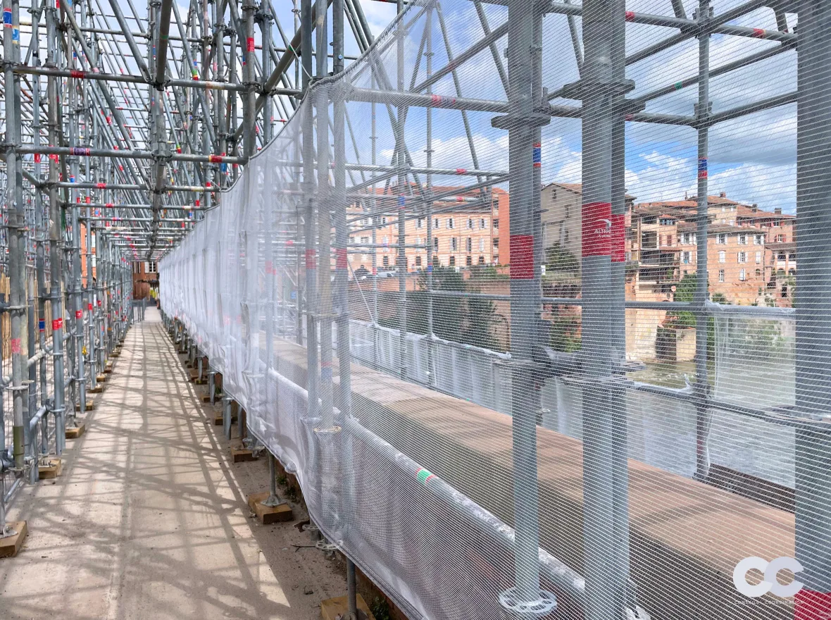 Rénovation du vieux pont d'Albi